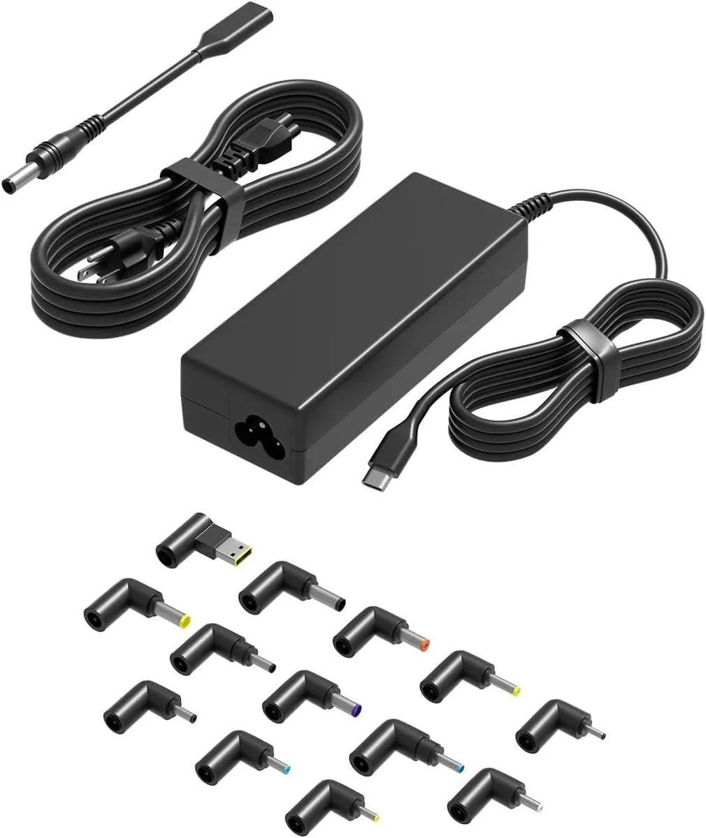 DELL PowerPortnerLink-65W 100W USB-C Universal AC Adapter — product photo