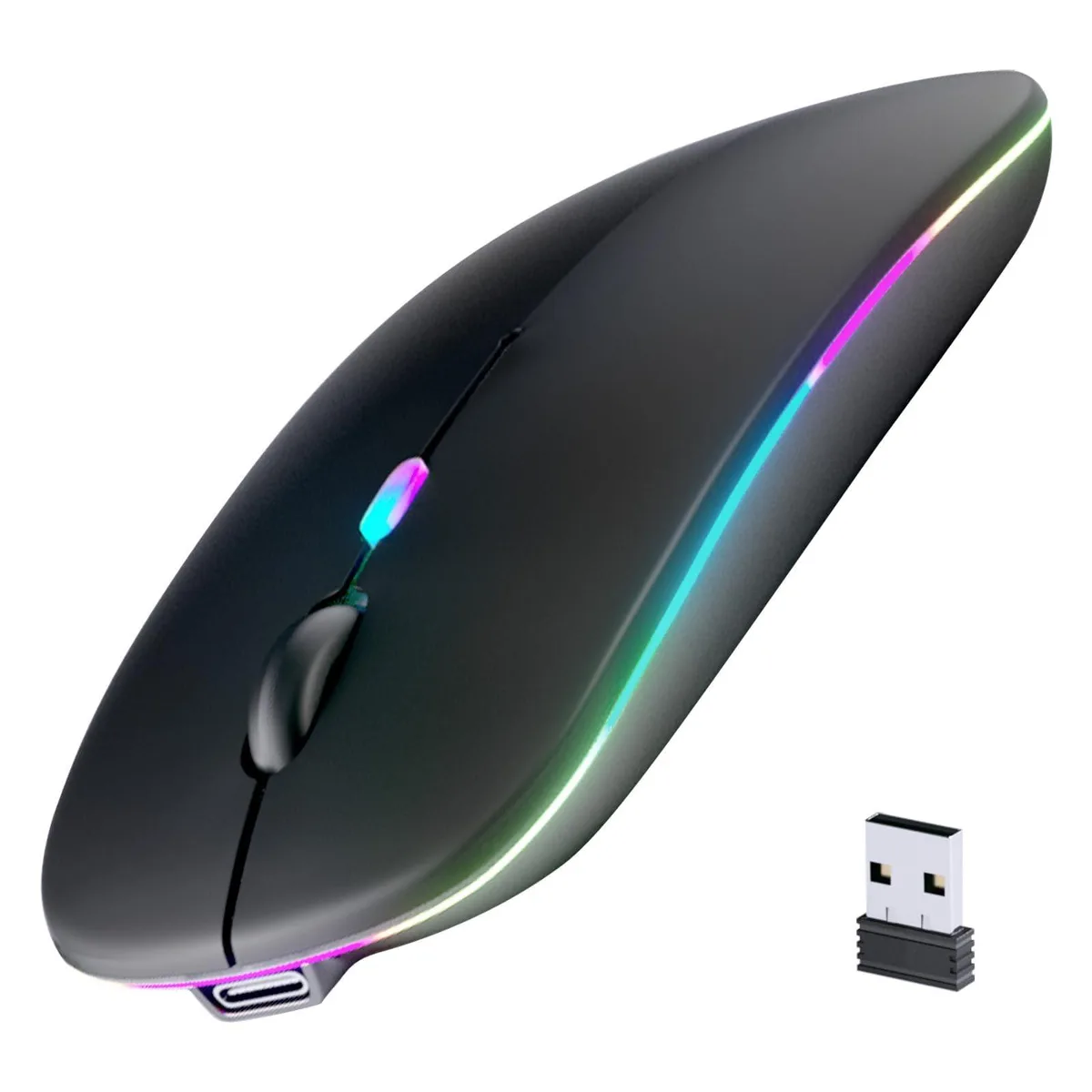  Afaartcci BT-Mouse 1600 DPI Black gaming mouse — product photo