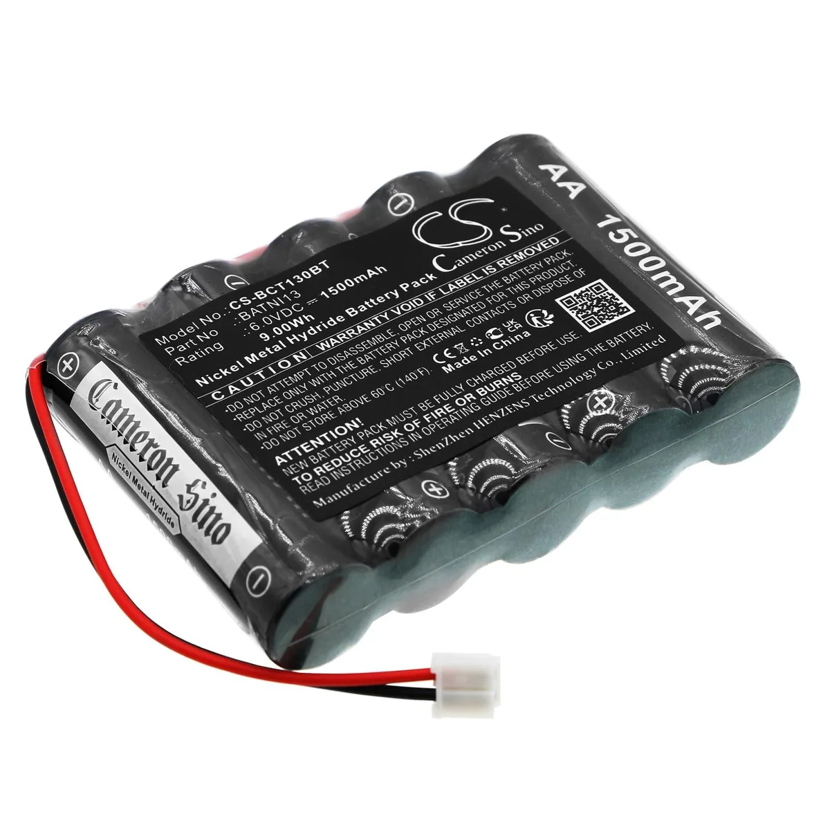  Cameron Sino Battery DAITEM Panel Pre 2007 BATNI13 1500mAh 6.0V — product photo