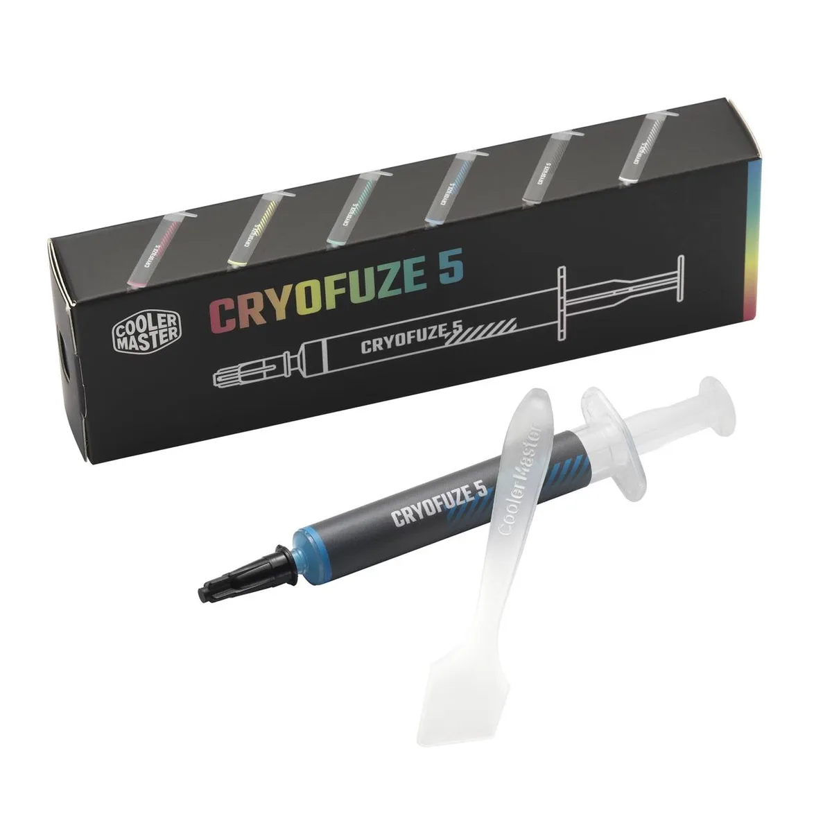 Small blue syringe of thermal paste, new condition