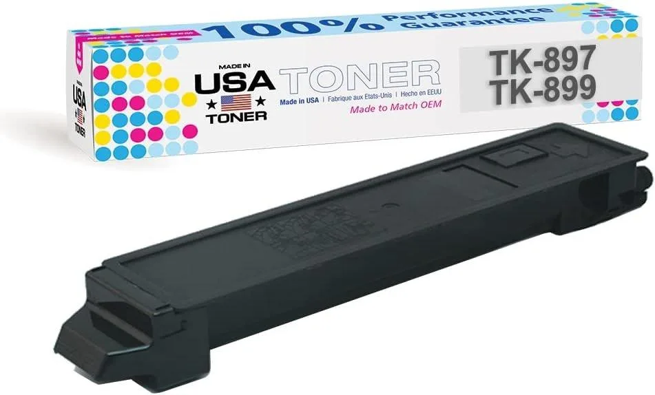 MADE IN USA TONER MADE IN USA TONER Compatible TK-897C Cyan Toner Cartridge — product photo