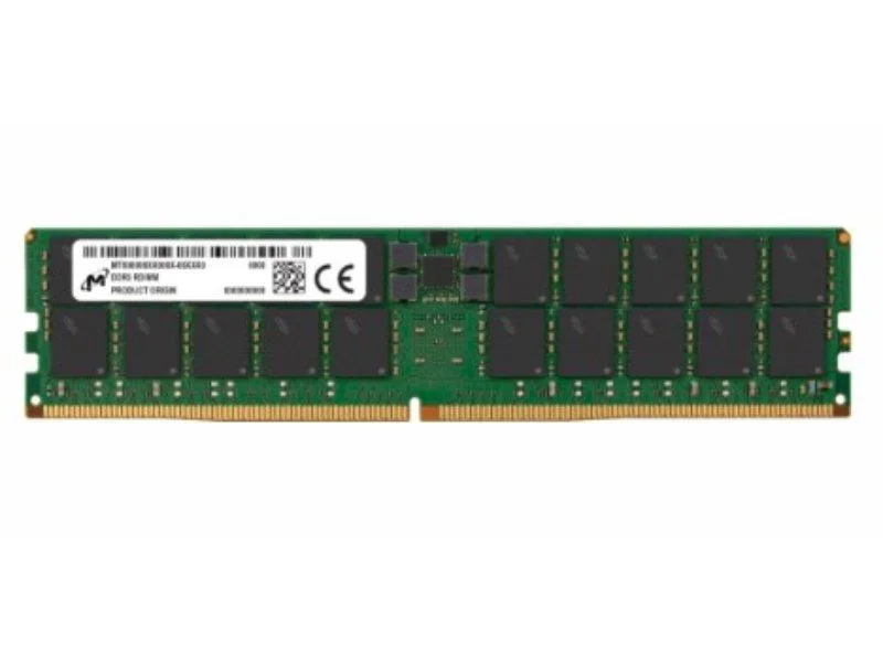 Micron Technology, Inc. Micron Technology, Inc. MTC40F2046S1RC64BR 64GB DDR5 RDIMM 6400 CL52 server RAM — product photo
