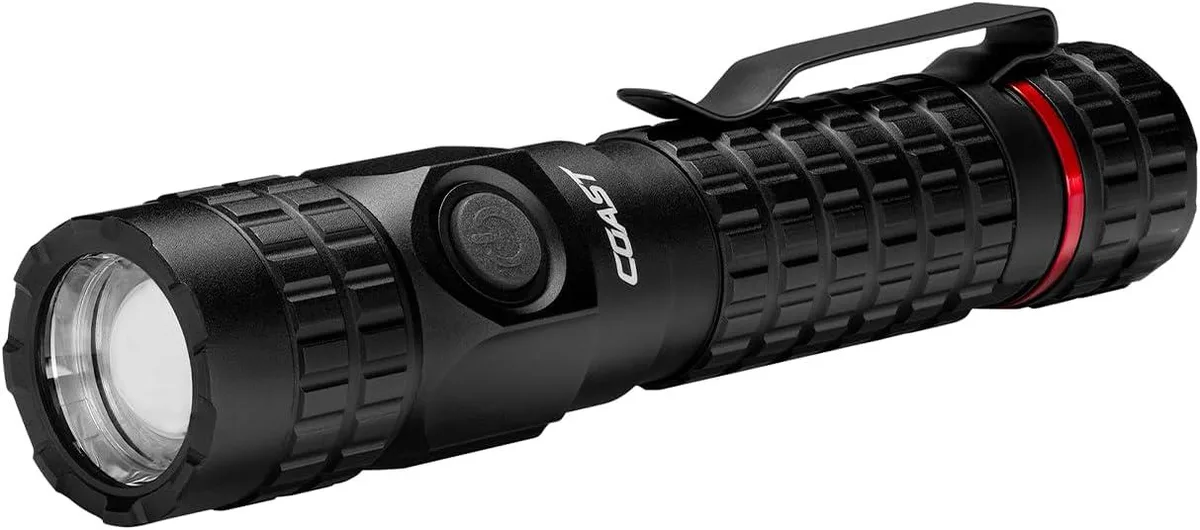 MAONO PX200R rechargeable flashlight with twist focus and USB-C port