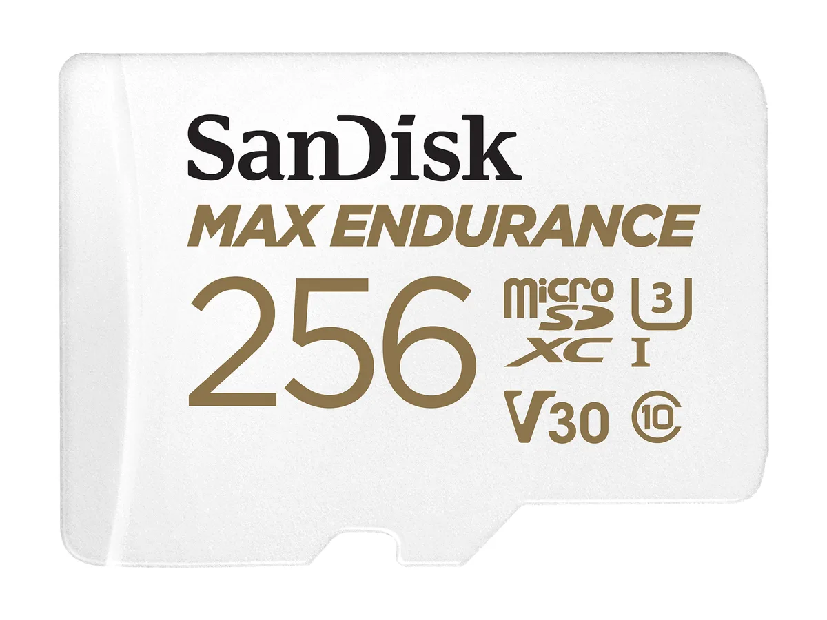 SanDisk SanDisk MAX ENDURANCE microSDXC 256GB SDSQQVR-256G-GN6IA memory card — product photo