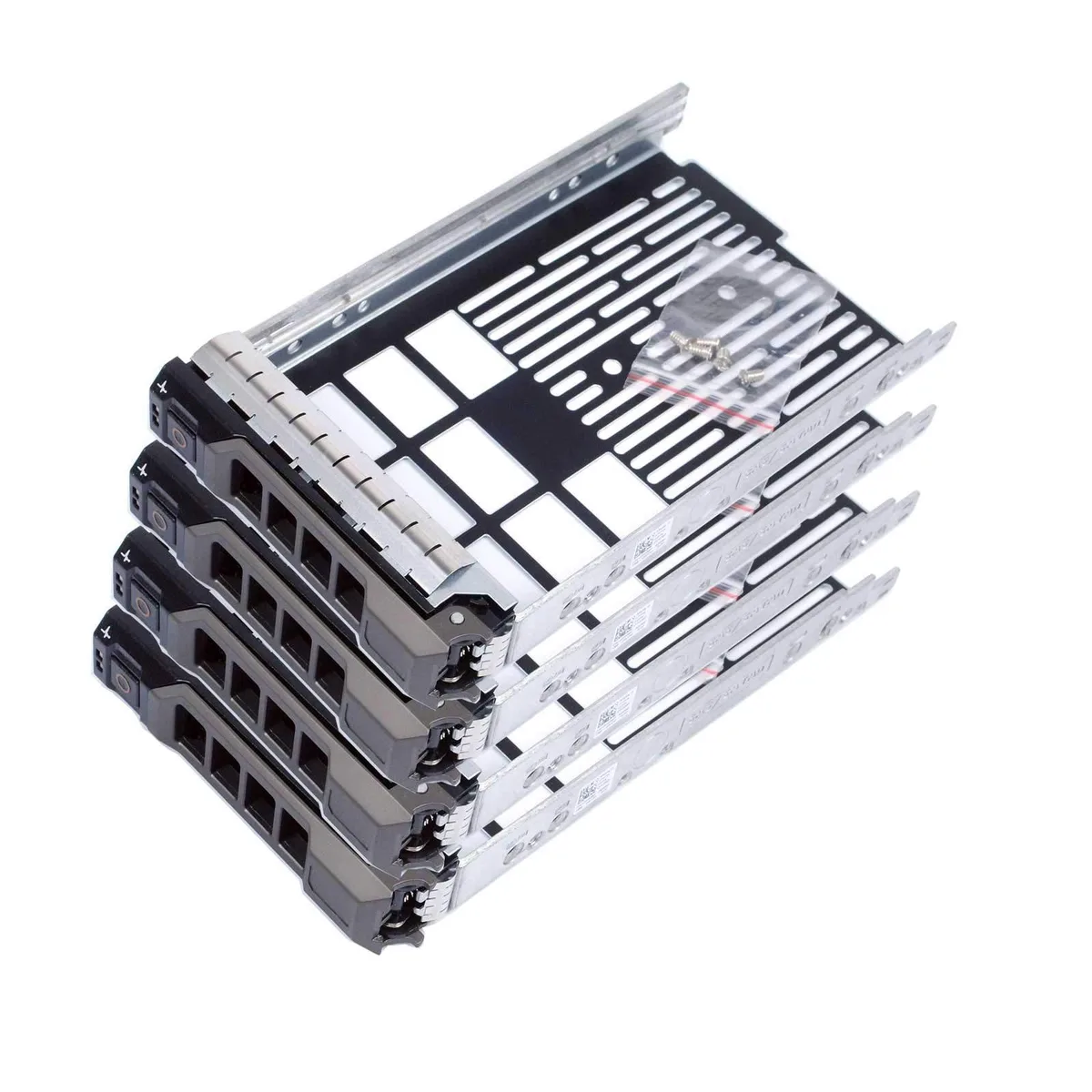 Vszerda Vszerda 3.5" SAS/SATA hard drive tray caddy 4-pack for Dell PowerEdge 11/12/13/14 gen — product photo