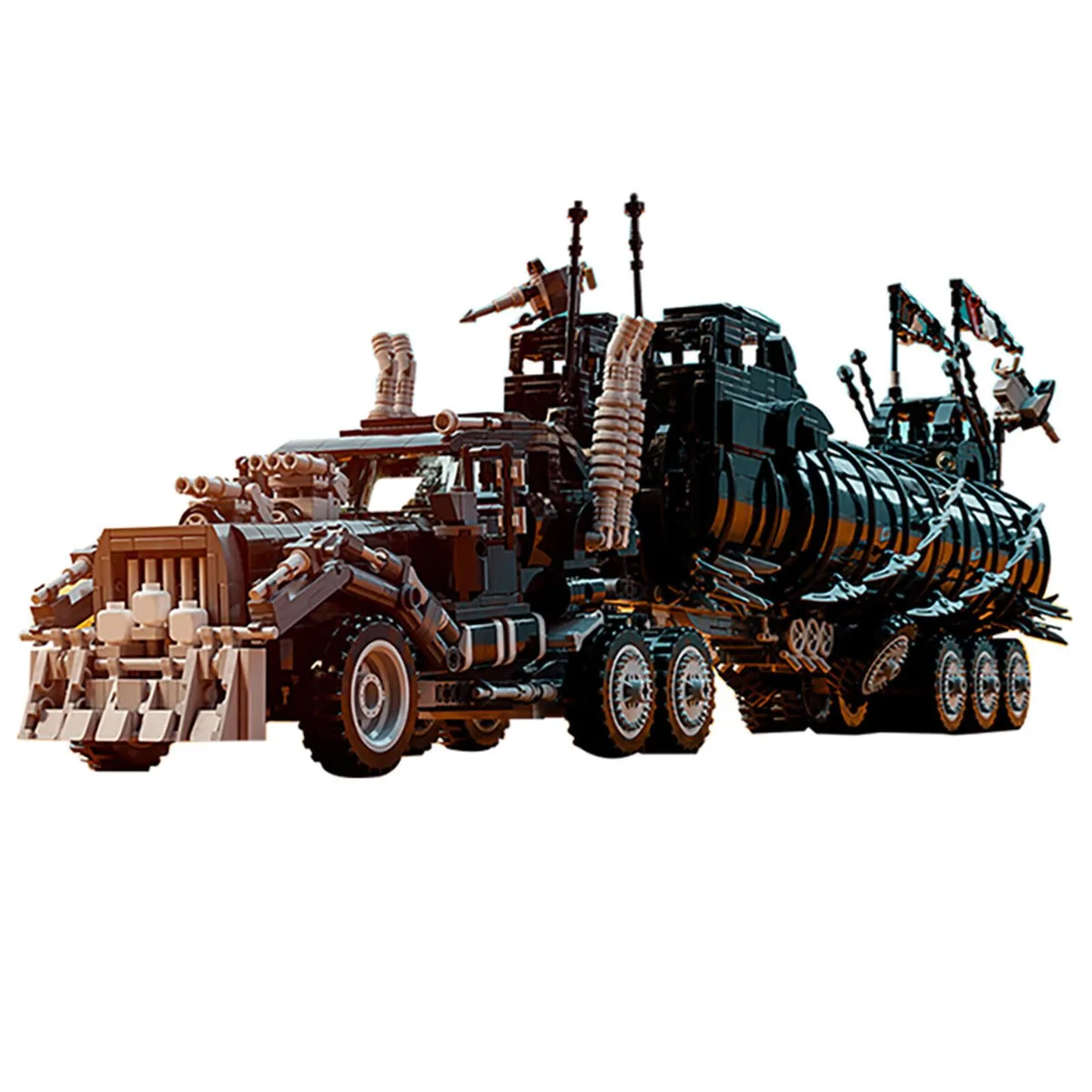 ZITIANYOUBUILD ZITIANYOUBUILD Modified Cars Movie MOC Building Kit 3323 Pieces — product photo
