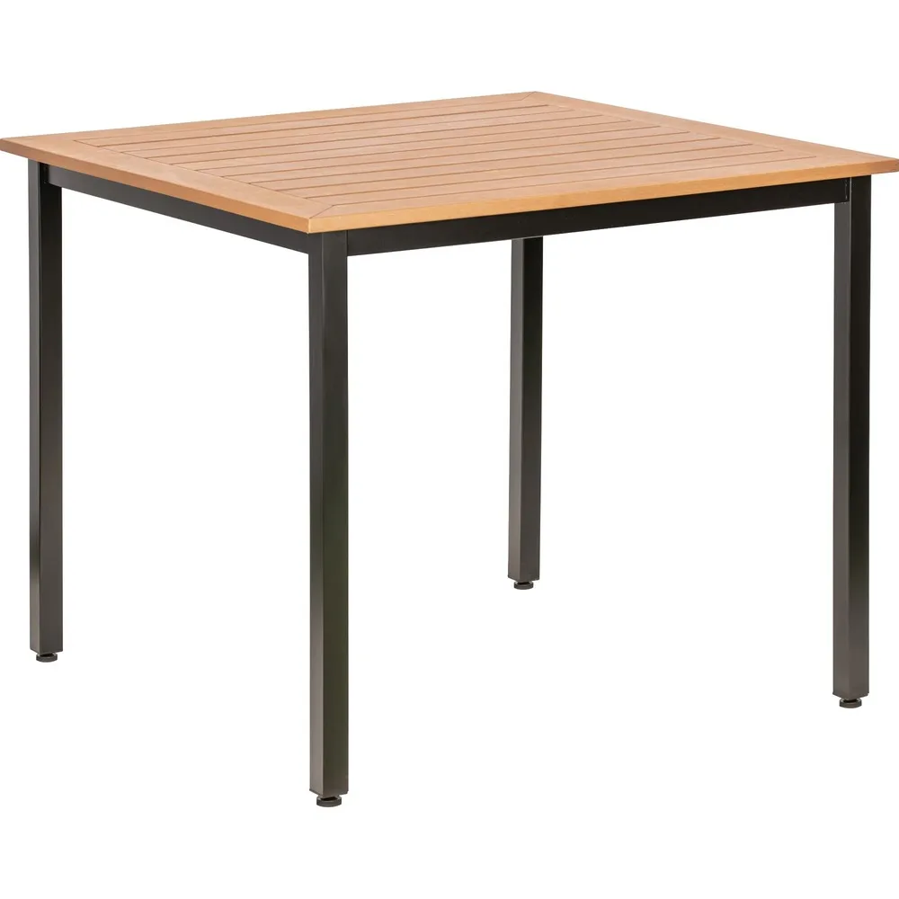 Lorell Lorell 42684 outdoor table 36.60" square top 30.75" high — product photo