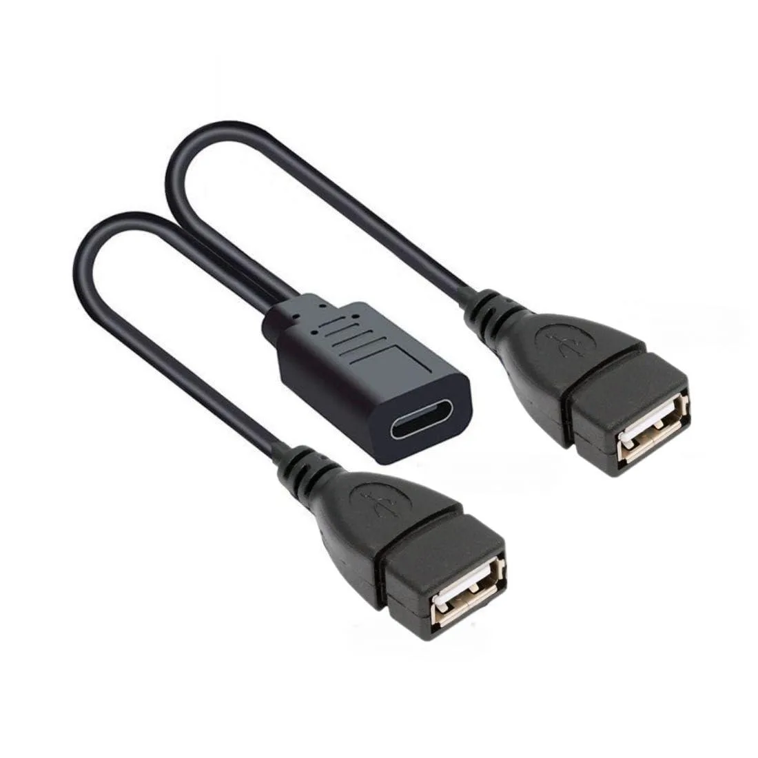 Vszerda Vszerda USB C Splitter Cable 1 to 2 USB 0.3m 32AWG — product photo