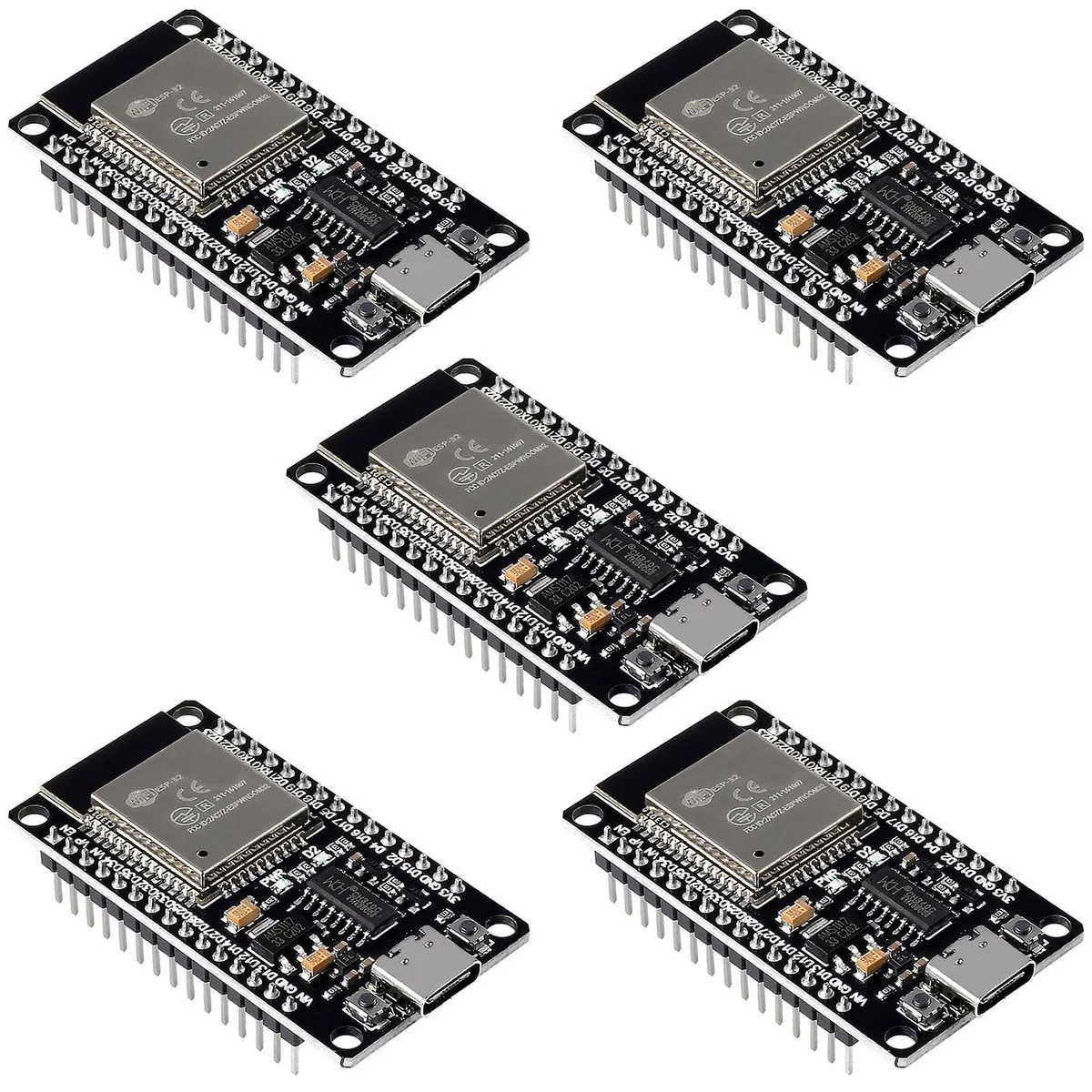 BoYata BoYata 5PCS ESP32 Type-C Development Board 2 in 1 accessory — product photo