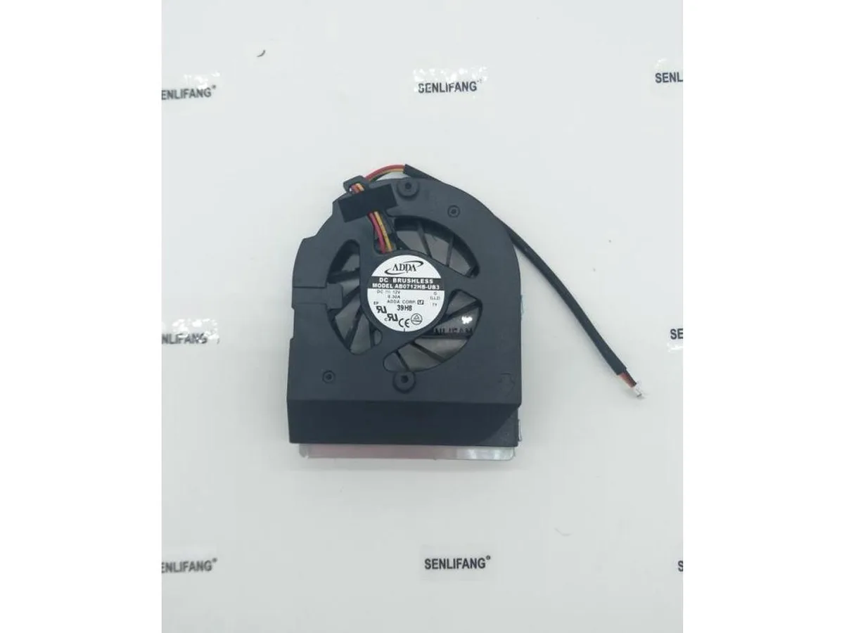 Fans Fans ADDA AB0712HB-UB3 12V .30A 3 wire double ball notebook CPU fan — product photo