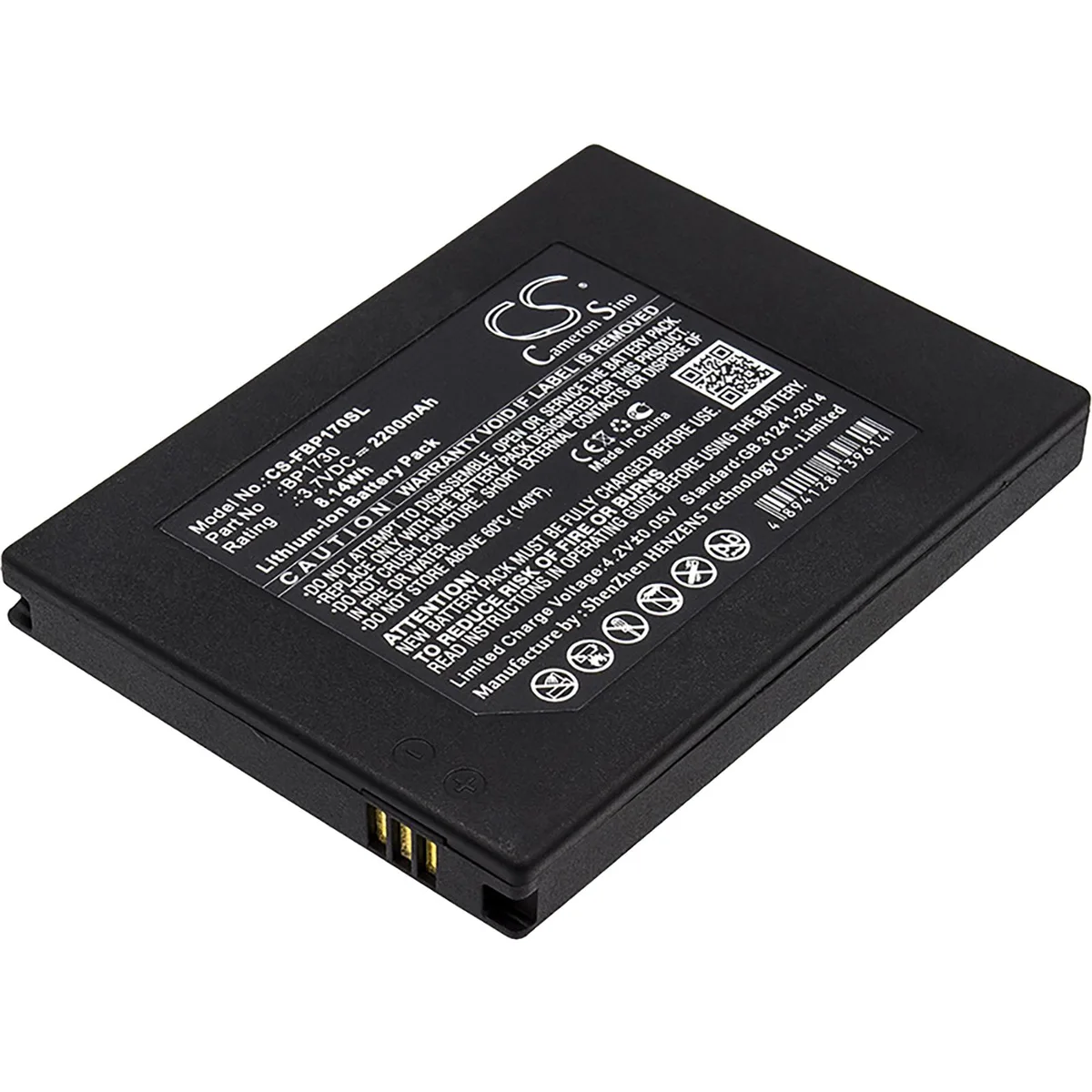 Cameron &amp; Co Cameron &amp; Co DS-CS-FBP170SL 2.2 Ah Li-ion GPS battery — product photo