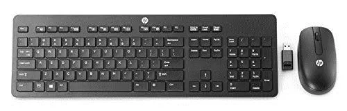 HP HP T6L04UT#ABA Slim Wireless Keyboard and Mouse 2.4 GHz 10m — product photo