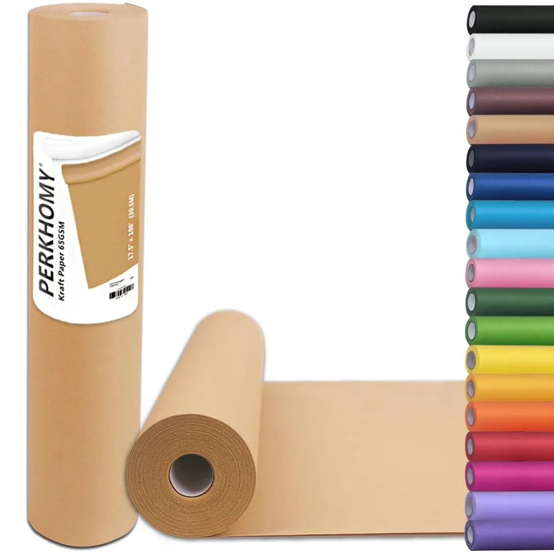  PH PERKHOMY PKUSNPZ-65Brown44.3-30.5 paper craft 44.3 cm roll 65 GSM — product photo