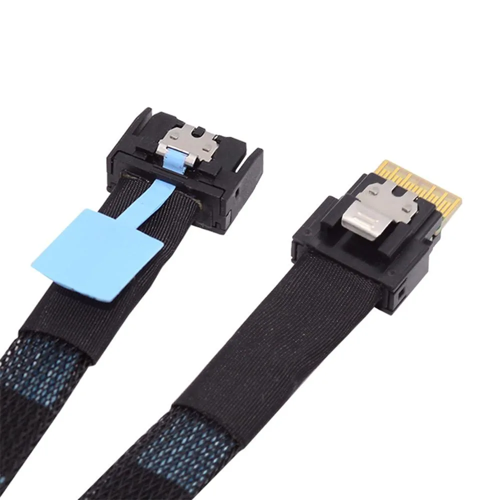 Fervit Fervit MCIO 38Pin Male to SFF-8654 Slimline 4X Extender Cable 50cm — product photo
