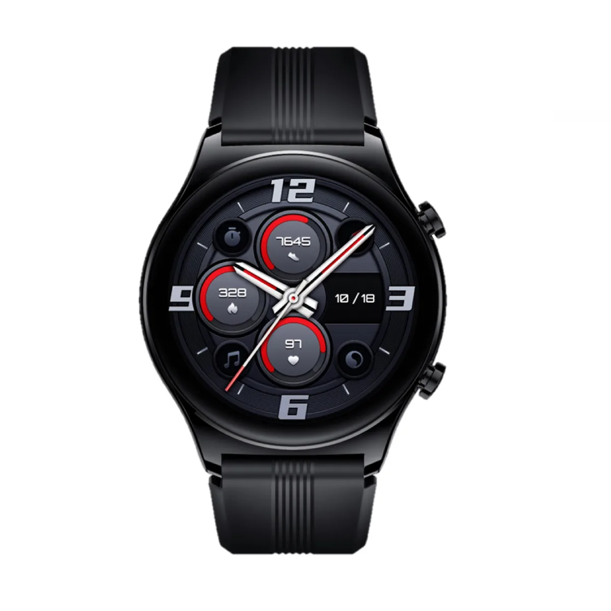 Honor Honor Watch GS 3 1.43" 45.9mm Midnight Black Fluoroelastomer Strap smart watch — product photo