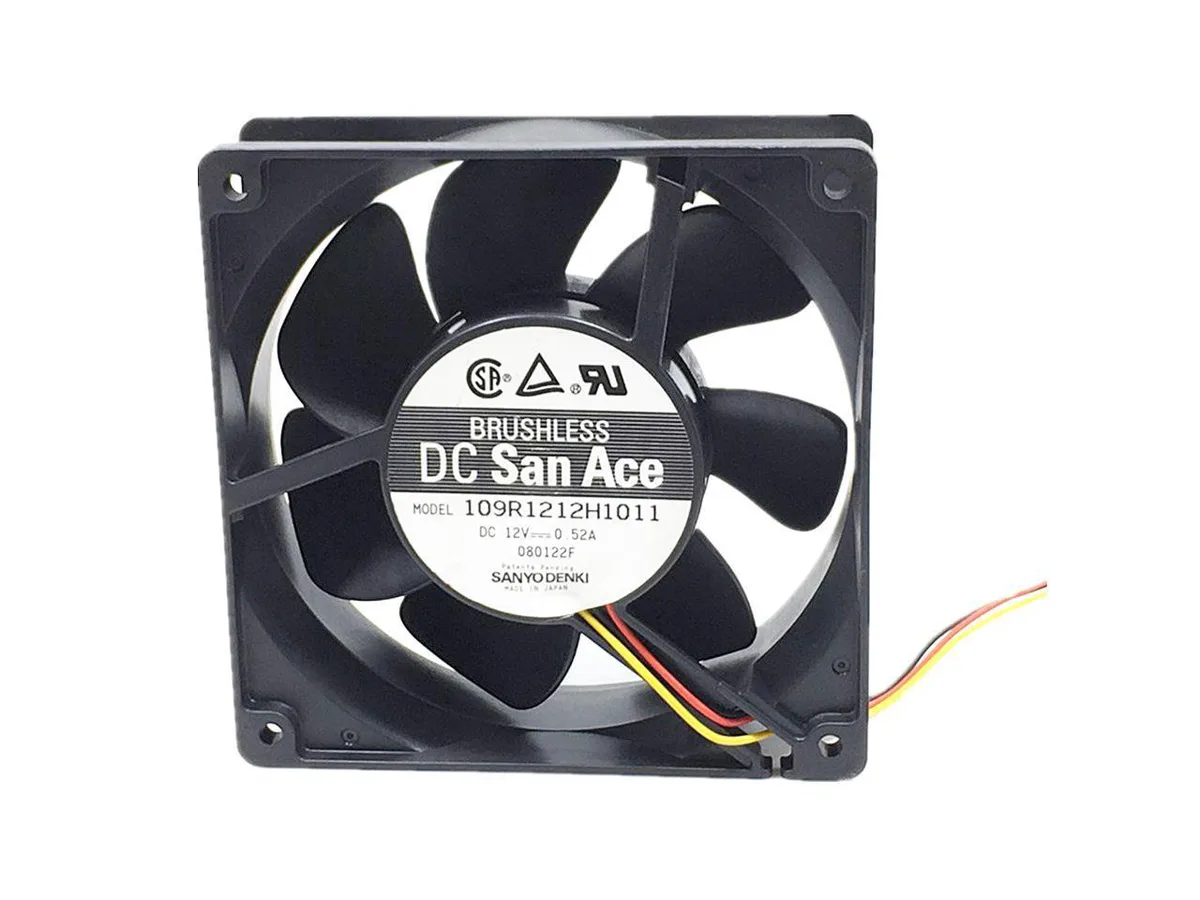 Fans Fans 109R1212H1011 12038 12cm 38mm DC12V 0.52A case fan — product photo