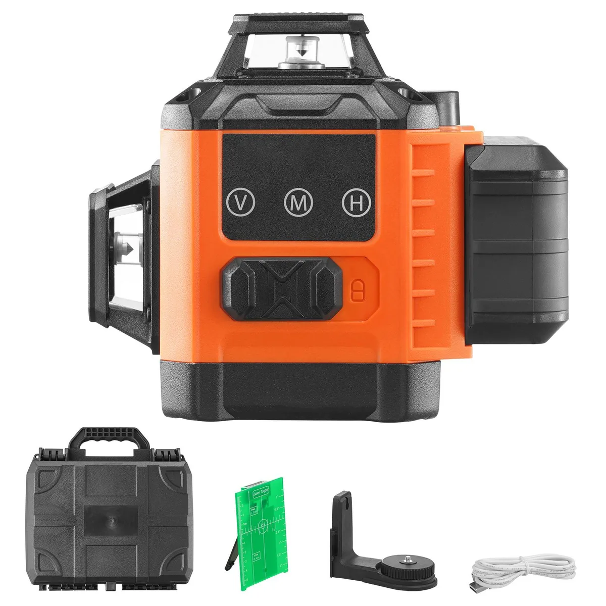 VEVOR VEVOR 100ft Green 3×360° Laser Level IP54 8h Type-C — product photo