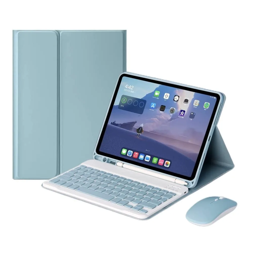 ARENTI ARENTI Keyboard Case for iPad Pro 11 2021/2022 with Mouse Blue — product photo
