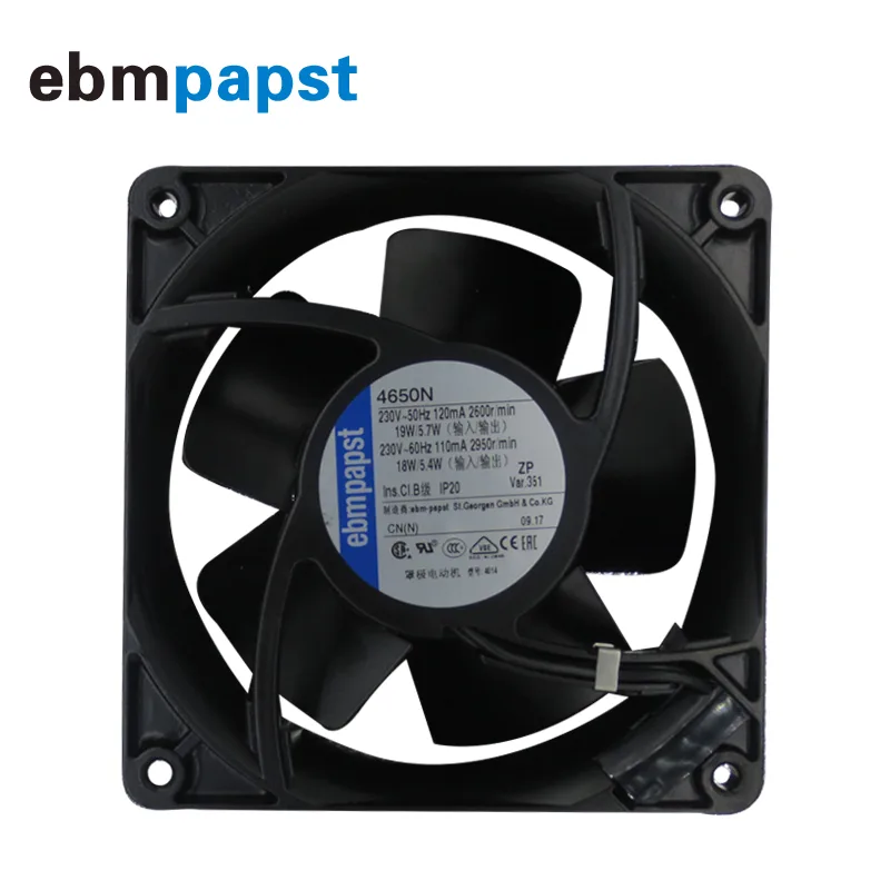 Fans Fans 4650N 12038 230V 19W AC Axial Case Fan 119x38mm — product photo