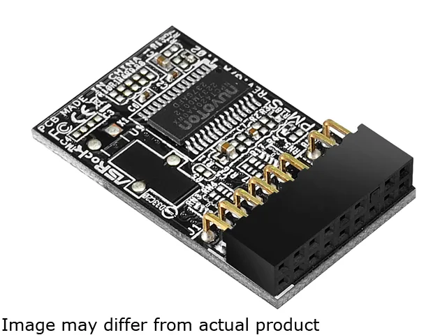 ASRock Rack ASRock Rack TPM2-S server accessory Nuvoton NPCT650 17-pin — product photo