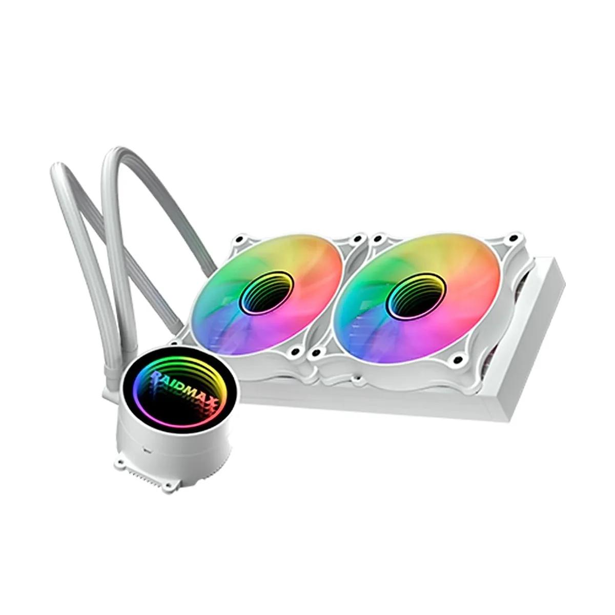 Raidmax Raidmax Infinita LS240BK 240mm liquid cooler White — product photo