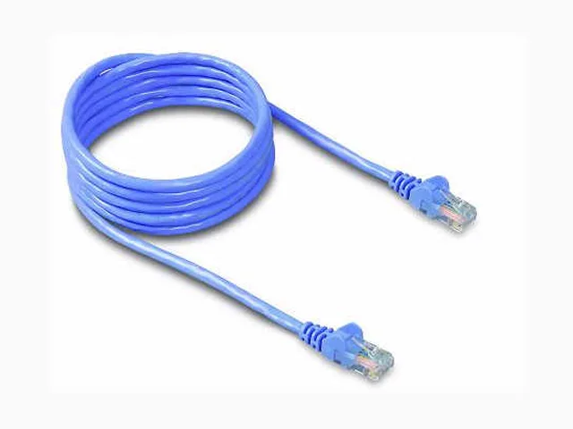 Belkin Belkin A3L79106BLUS network ethernet cable Cat 5e 6 ft blue — product photo