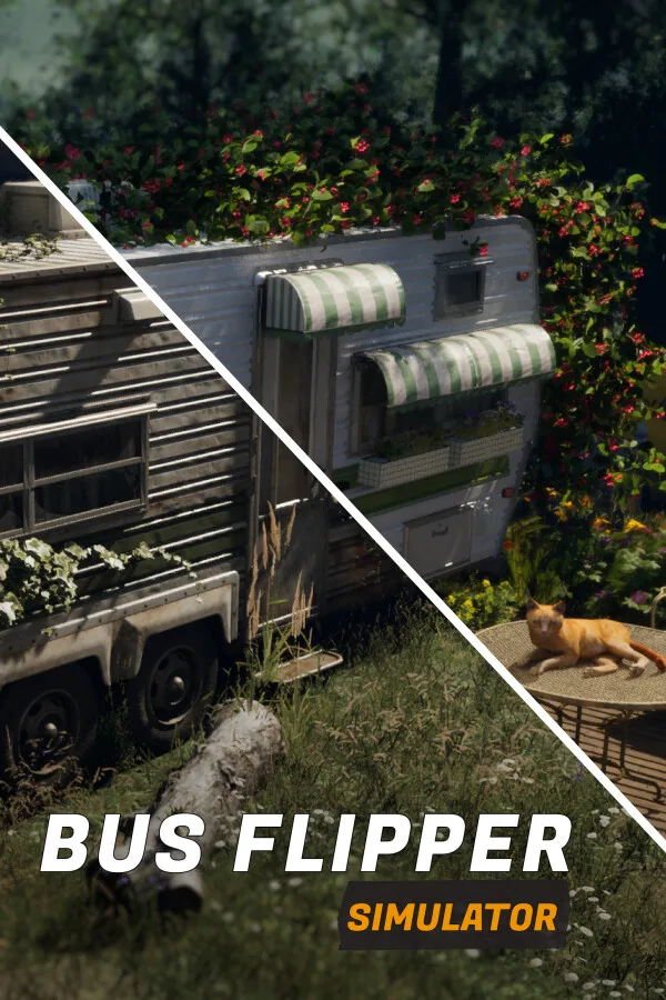 Green Man Green Man 87674 Bus Flipper: Renovator Simulator downloadable game — product photo