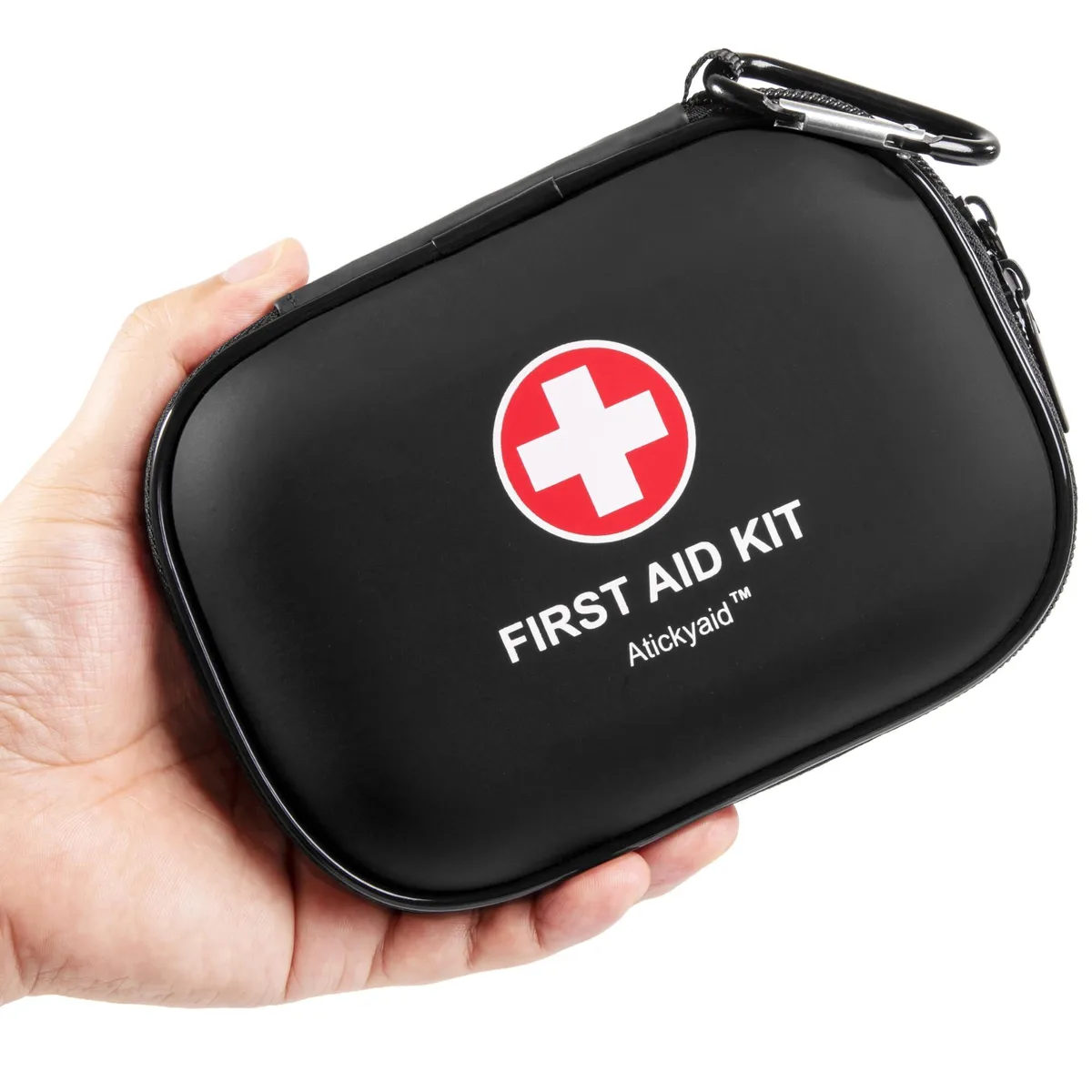 No Sew No Sew Mini First Aid Kit 120 Piece Waterproof Hard Shell Black — product photo