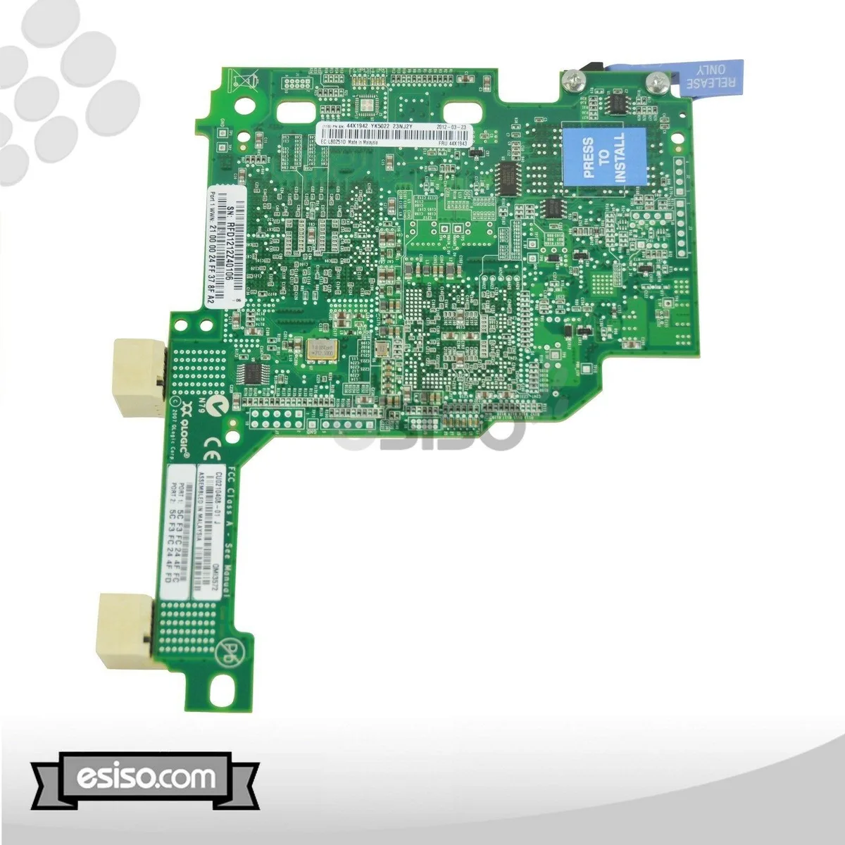 IBM IBM 44X1943 QMI3572 8GBE Fibre Channel CFFH PCIe Ethernet Expansion Card — product photo