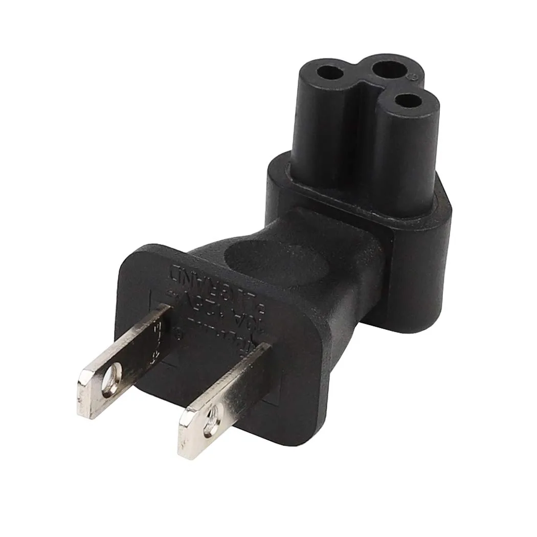 TeKit TeKit 1-15P to C5 Right Angle Adapter Almond computer power cord — product photo