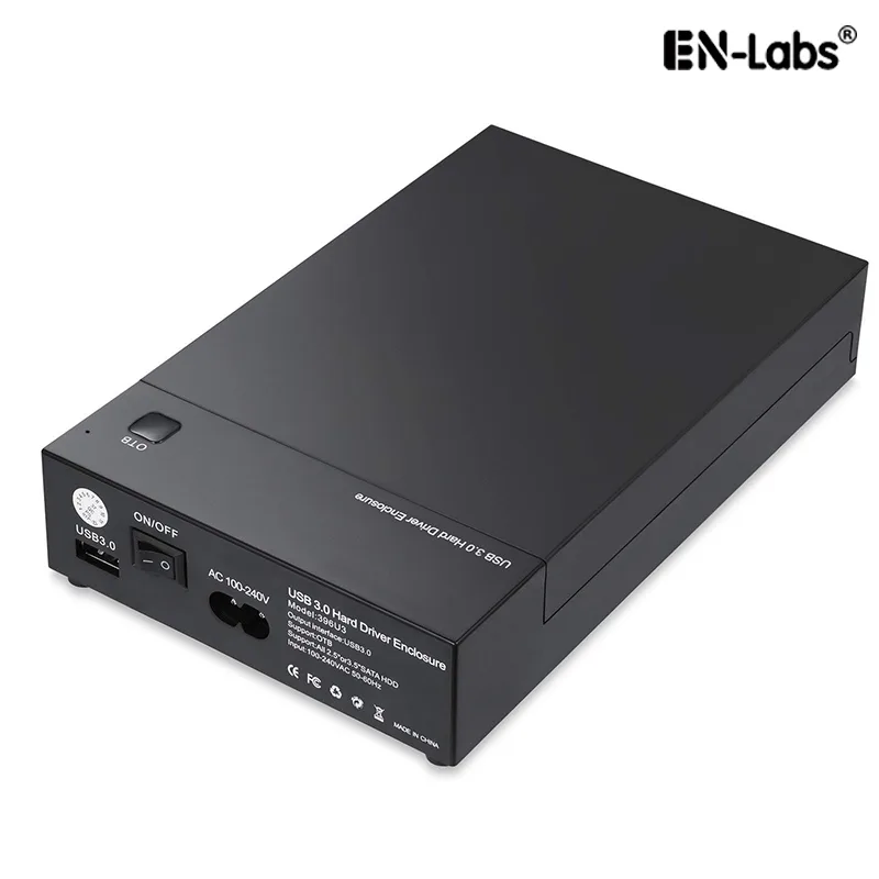EN-Labs EN-Labs ENU335HDD 2.5″ 3.5″ SATA drive enclosure — product photo