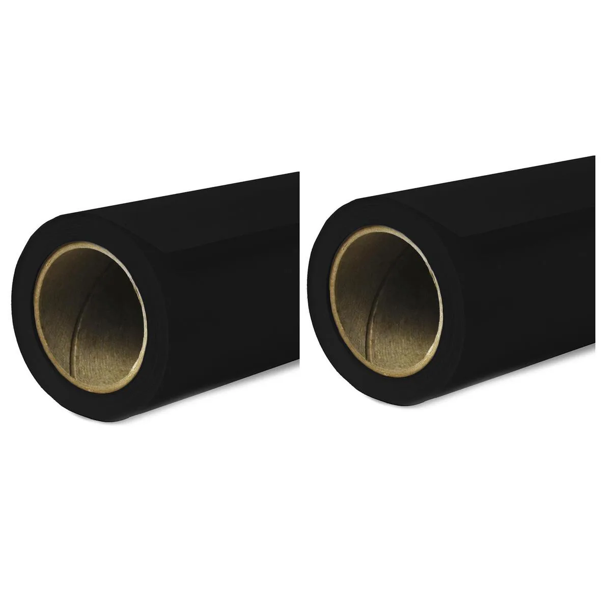 SAVAGE SAVAGE 2 Pack Widetone Seamless Background Paper 86" x 36' Black #20 Studio — product photo