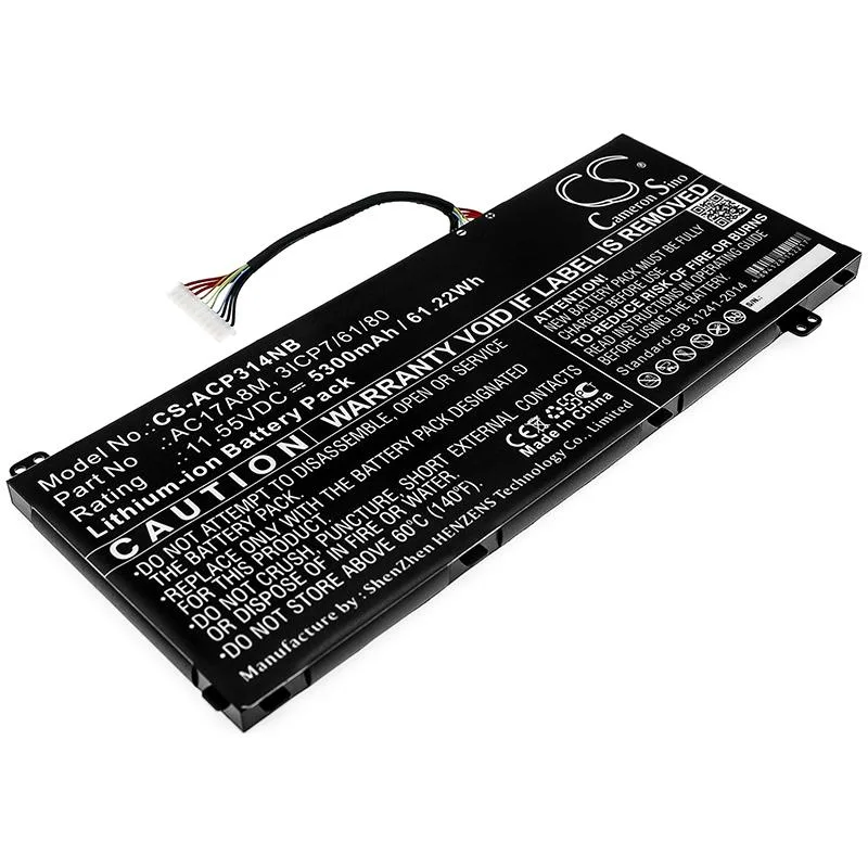 Cameron &amp; Co Cameron &amp; Co DS-CS-ACP314NB laptop battery 5.3 Ah Black — product photo