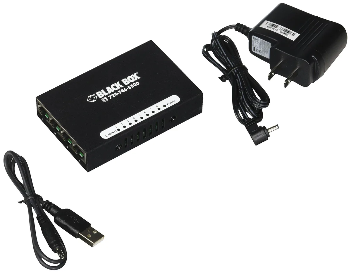 Black Box Corporation Black Box Corporation S110 Wire Manager cable management Black — product photo