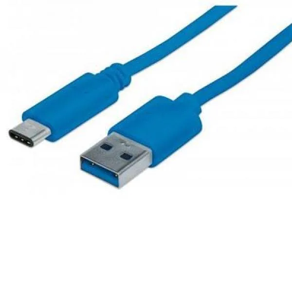 MANHATTAN MANHATTAN 353373 USB A to USB C cable 3.1 Gen2 10 Gbps 3.0 A — product photo