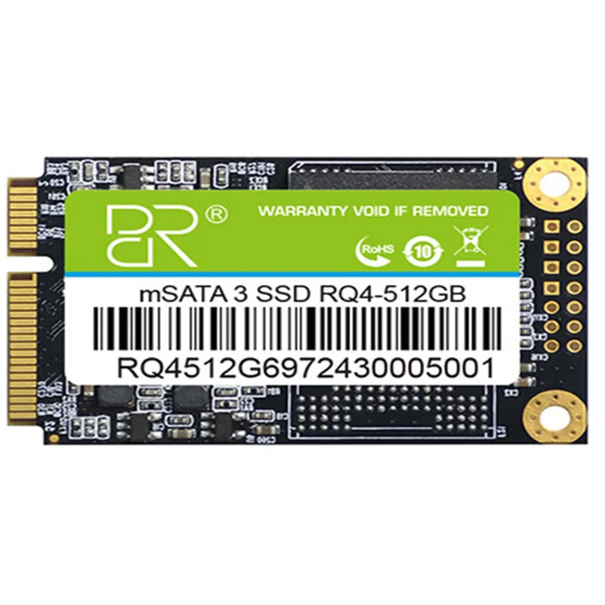 DUCI DUCI mSATA 512GB Green internal SSD — product photo