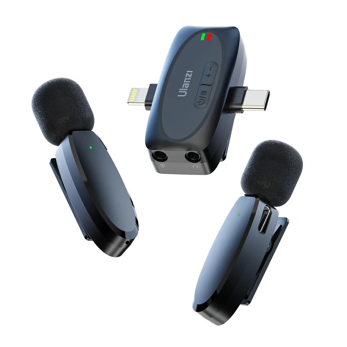 VIJIM Ulanzi V6 A020GBB1-US6 Wireless Omnidirectional Lavalier Microphone — product photo