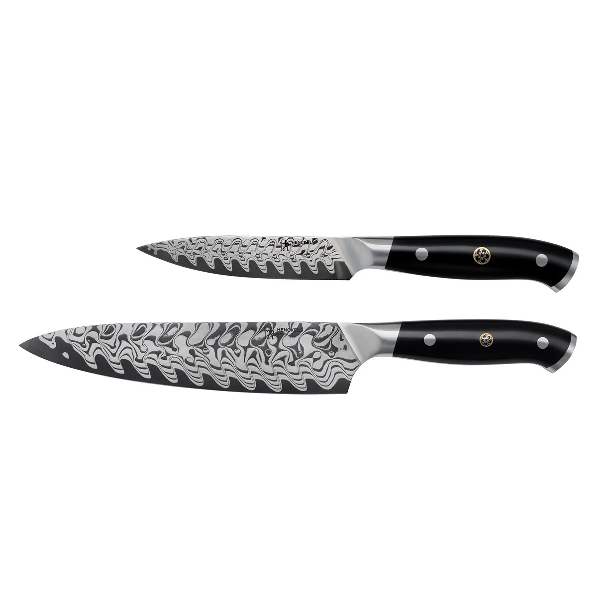 ZWILLING J.A. HENCKELS ZWILLING J.A. HENCKELS 1031073 Compass Damascus 2-pc Chef's Knife Set — product photo