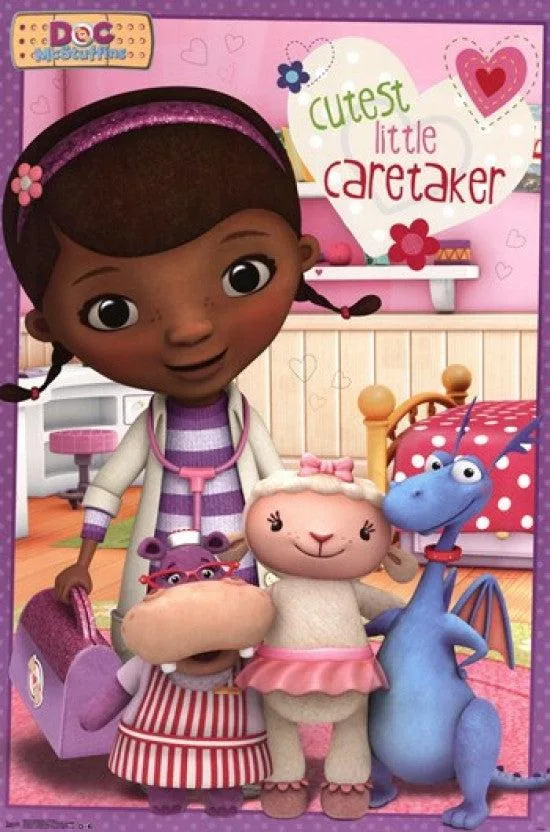 Doc McStuffins Caretaker poster print 24 x 36 inches on heavy stock paper