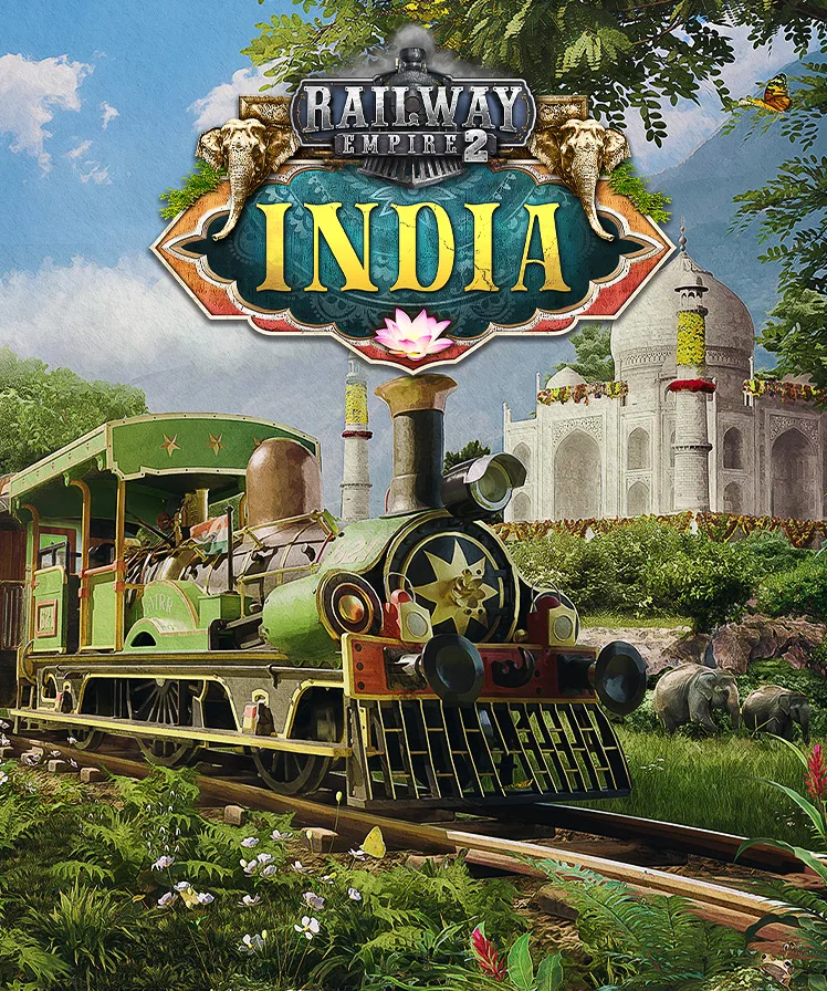 Kalypso Media Kalypso Media Railway Empire 2 India DLC 81506 downloadable game — product photo