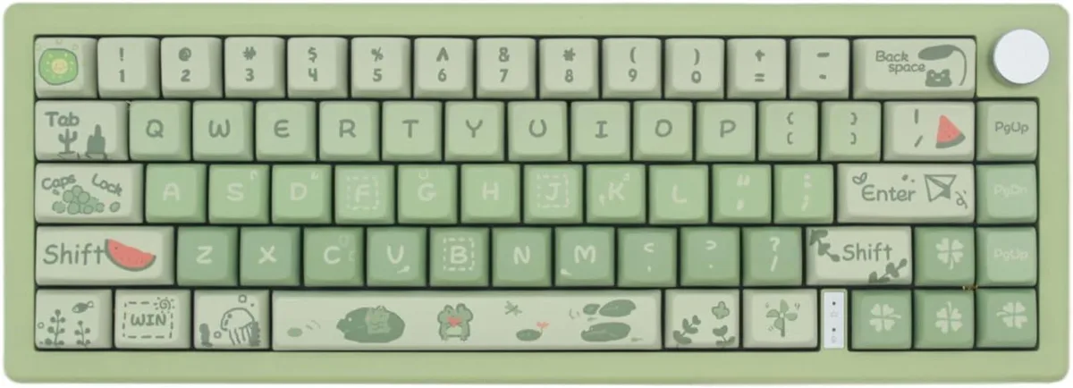 BFKK BFKK MDA Profile PBT Keycaps 148 Keys Green — product photo