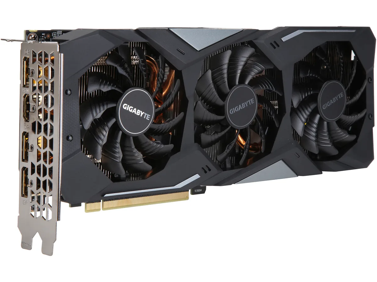 GIGABYTE GIGABYTE GV-N1660GAMING OC-6G GeForce GTX 1660 graphics card — product photo