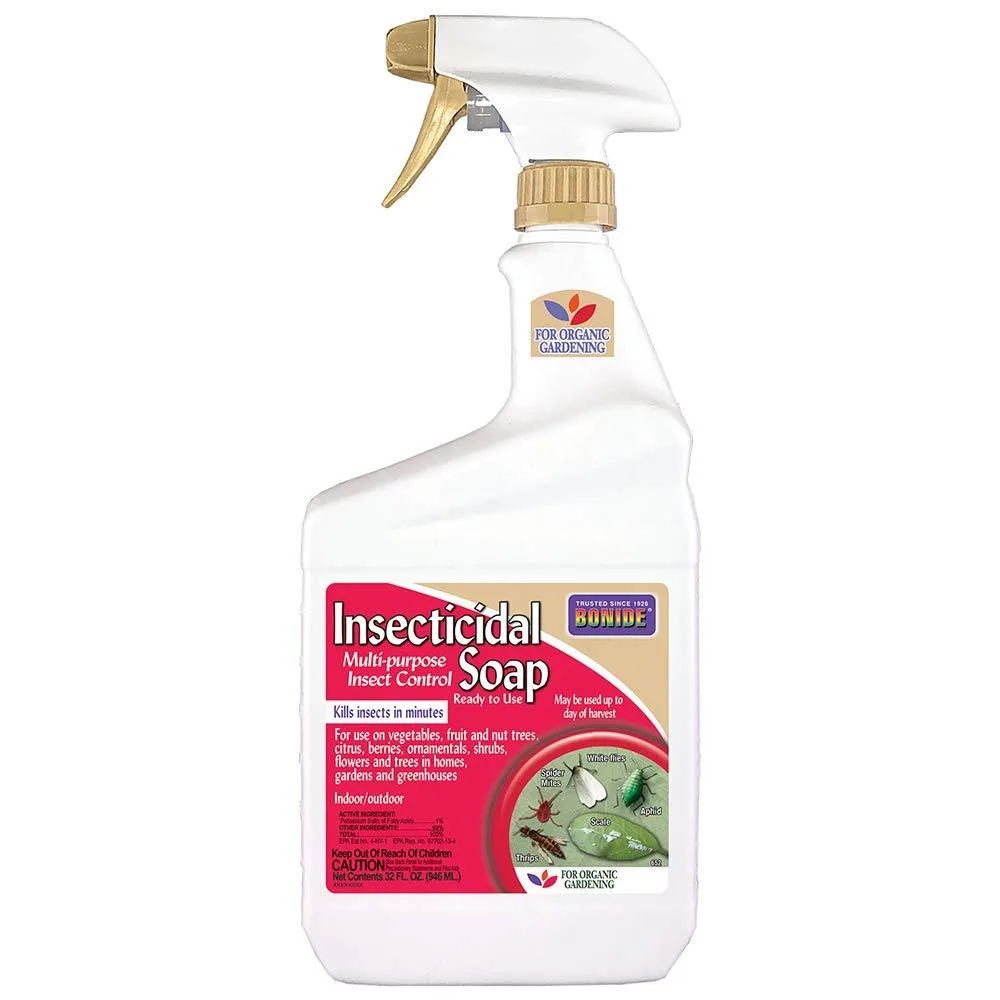 White 32 oz spray bottle with trigger nozzle and Bonide Captain Jack's label