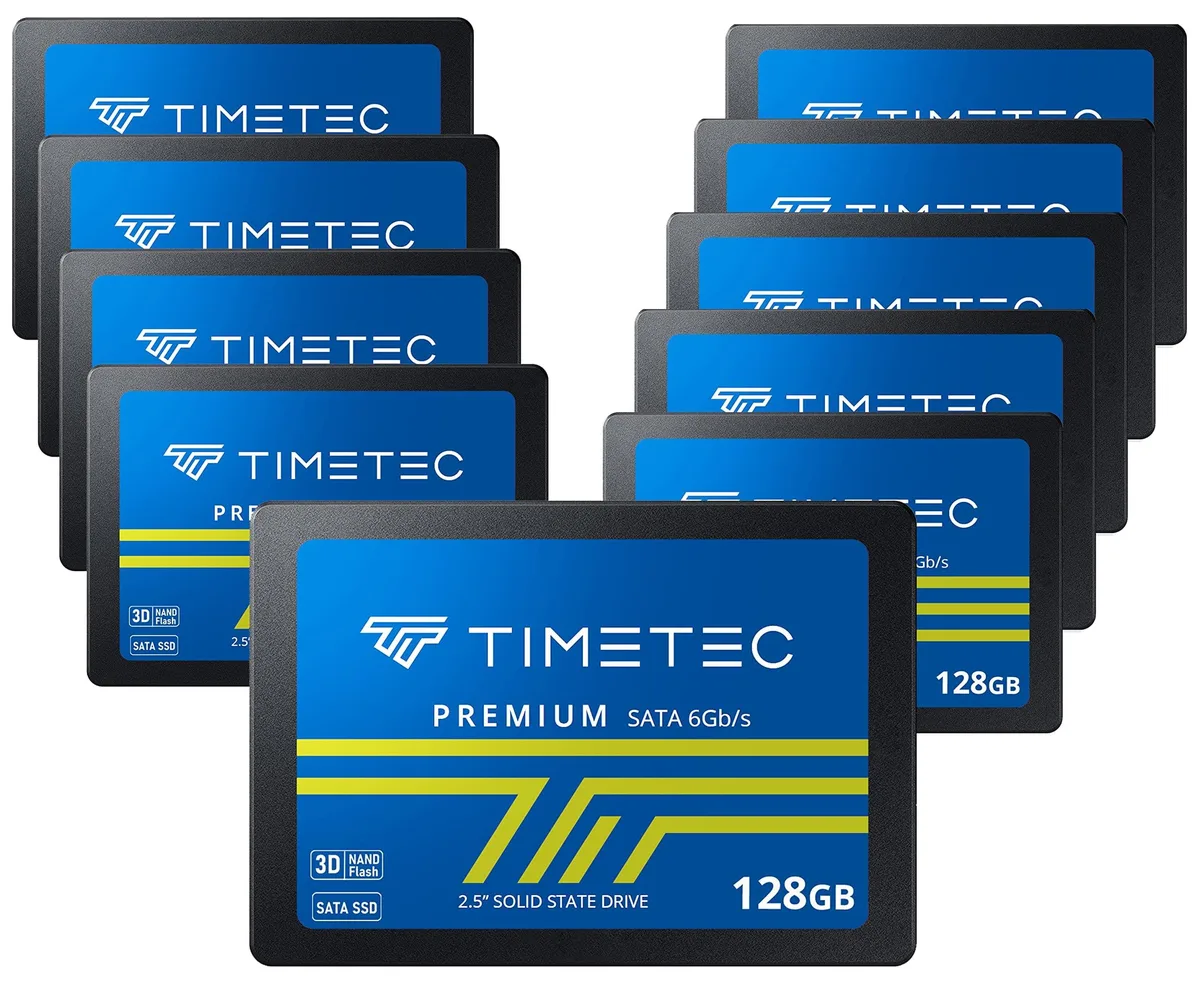 Timetec Timetec 128GB 10-pack 2.5" SATA internal SSD — product photo
