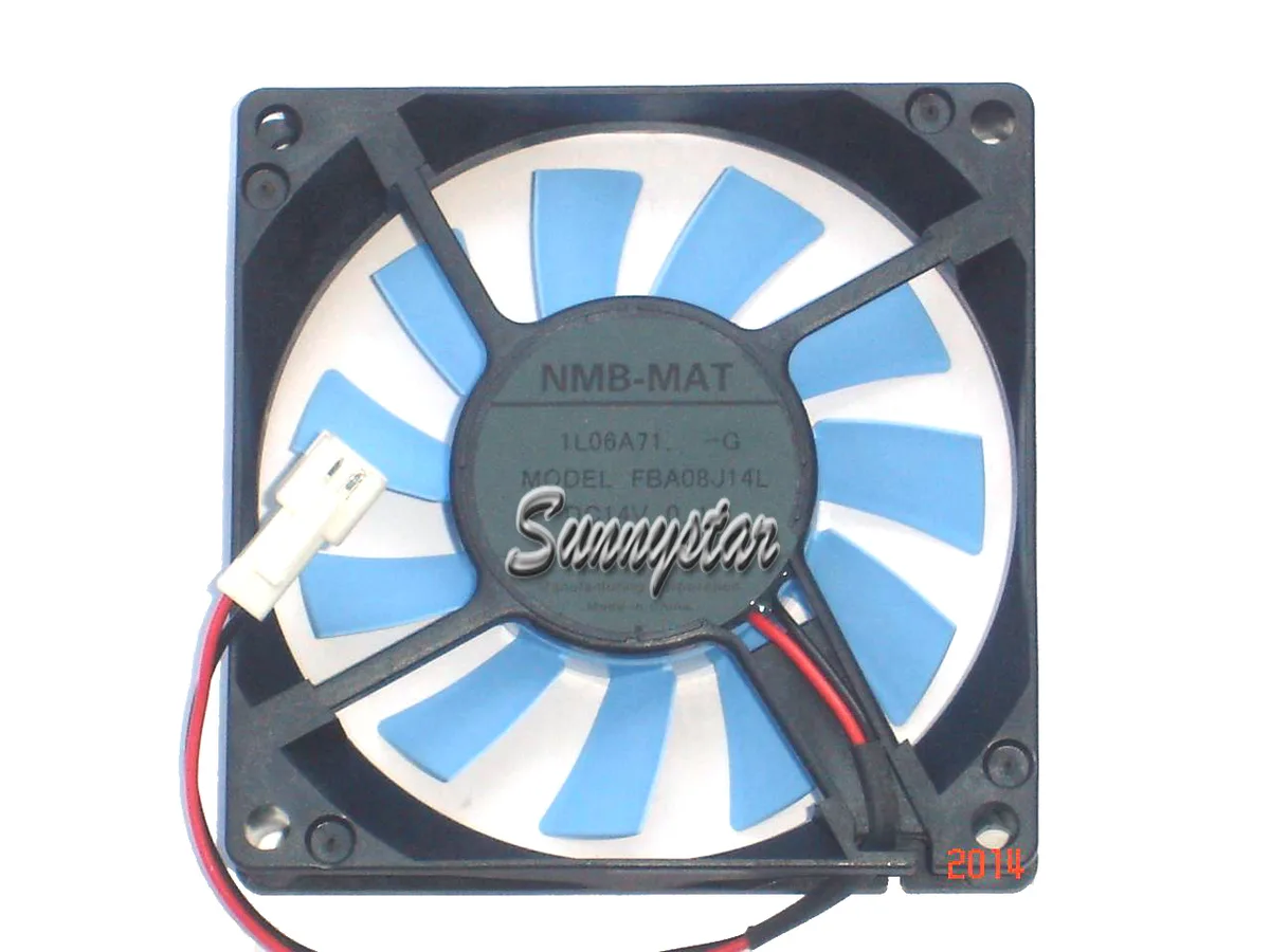 OEM Industries OEM Industries FBA08J14L 80mm 2 Ball 2 Pin Fan — product photo