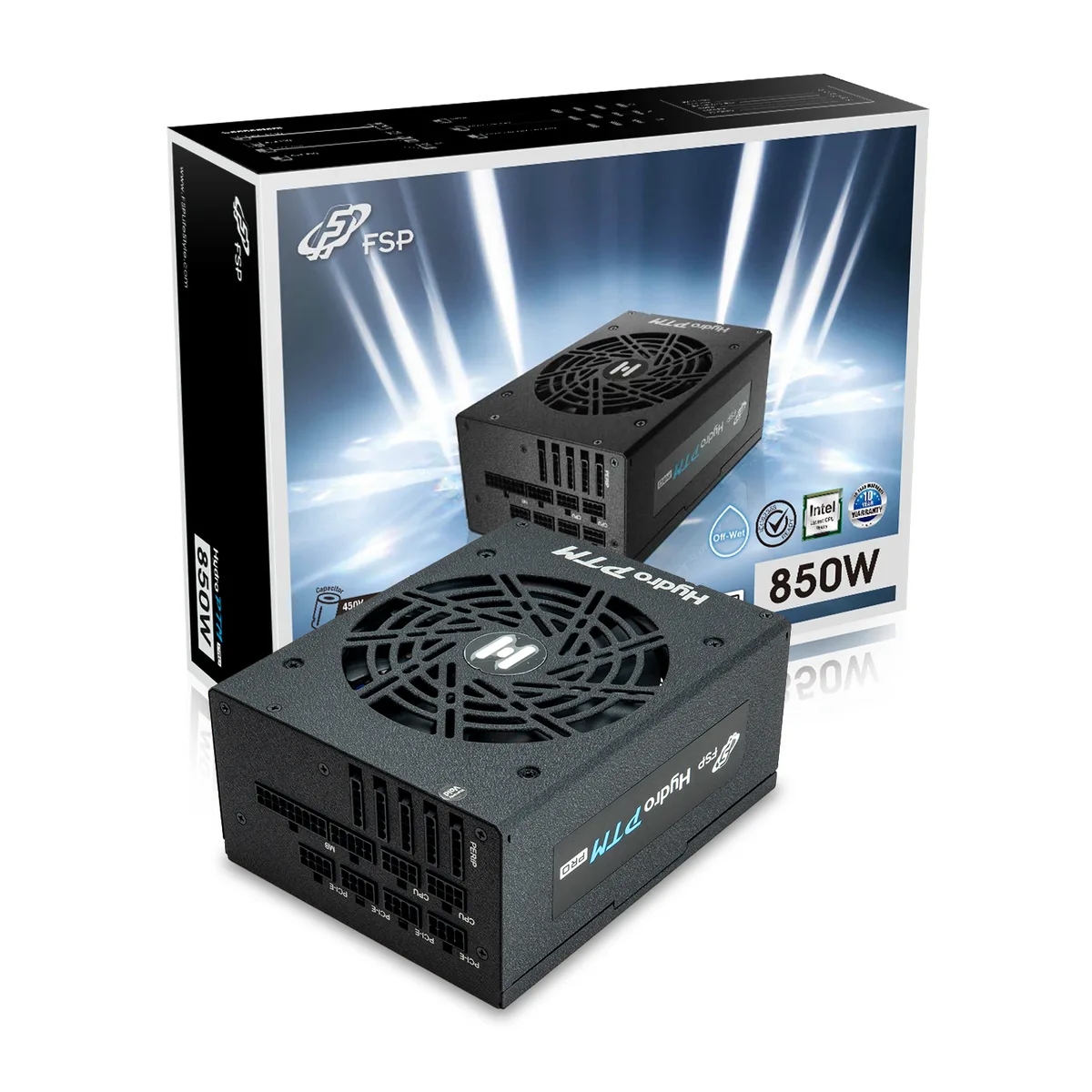 FSP FSP HPT2-850M 850W 80 Plus Platinum ATX 12V power supply — product photo