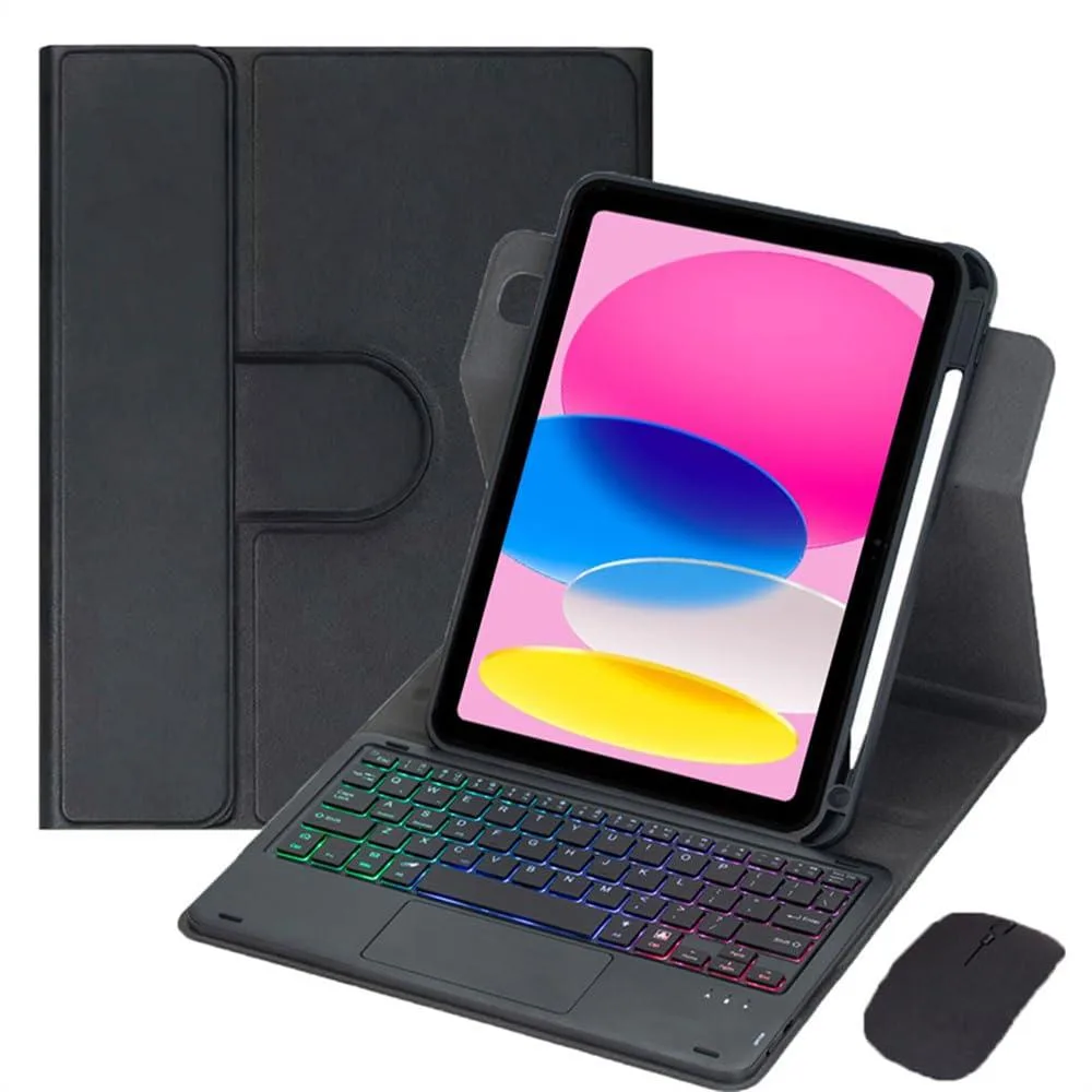 Timoom Timoom 360° Rotating Keyboard Case with Trackpad for iPad 11" 2025 (Black) — product photo