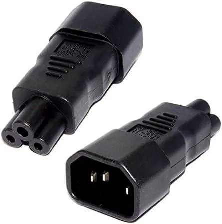 TeKit TeKit IEC 60320 C14 to C5 90 Degree Adapter 2 Pack — product photo