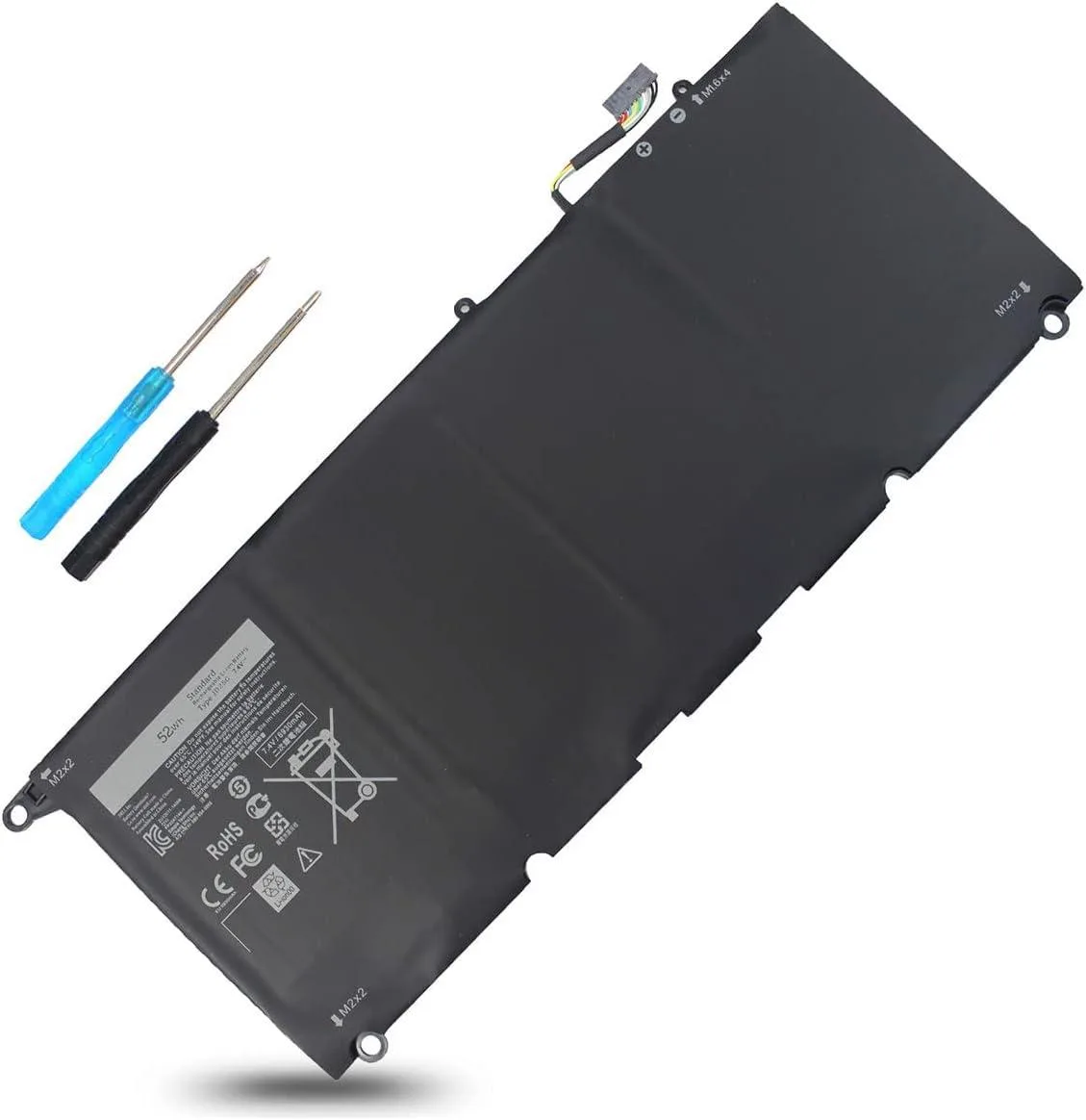 FOCUSTEC FOCUSTEC 5K9CP 52Wh 56Wh 7.4V 7.6V laptop battery — product photo
