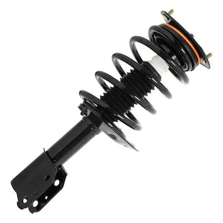 Unity 11440 front complete strut assembly, silver metal coil spring and housing